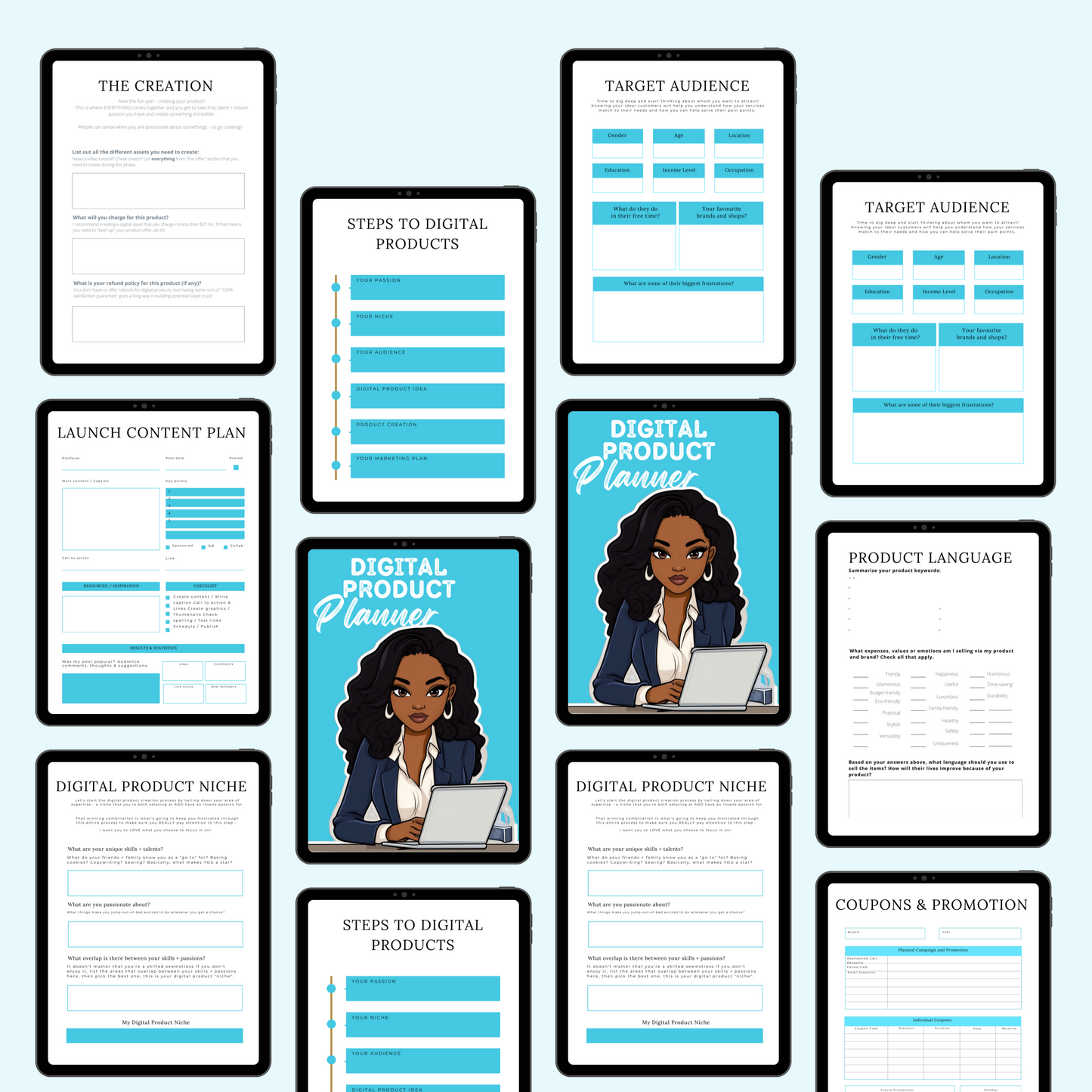 Digital Product Planner