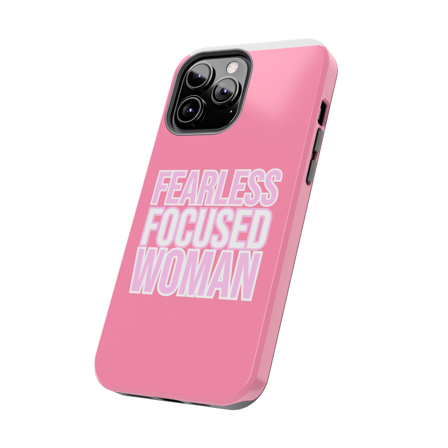 Fearless Focused Woman Phonecase