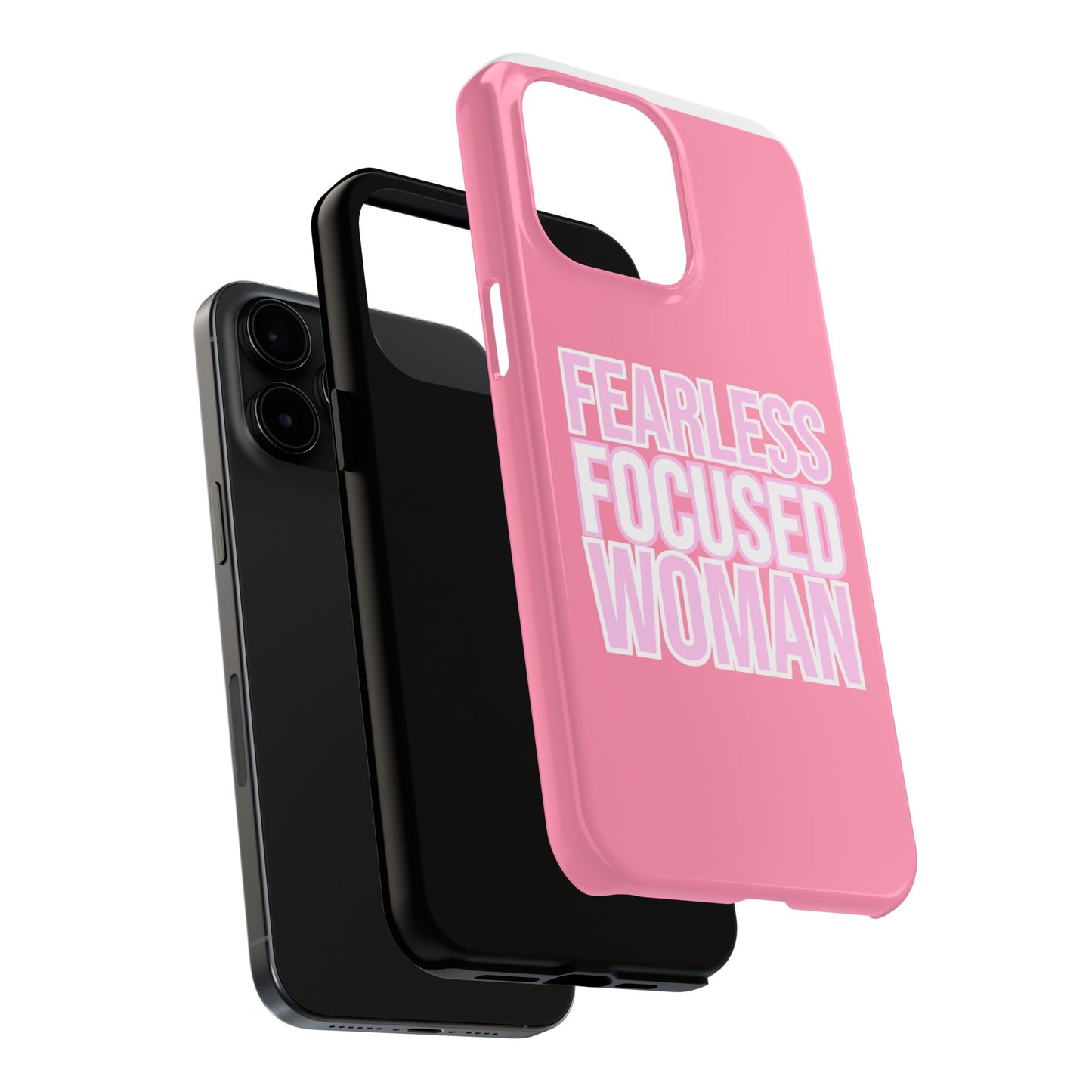 Fearless Focused Woman Phonecase