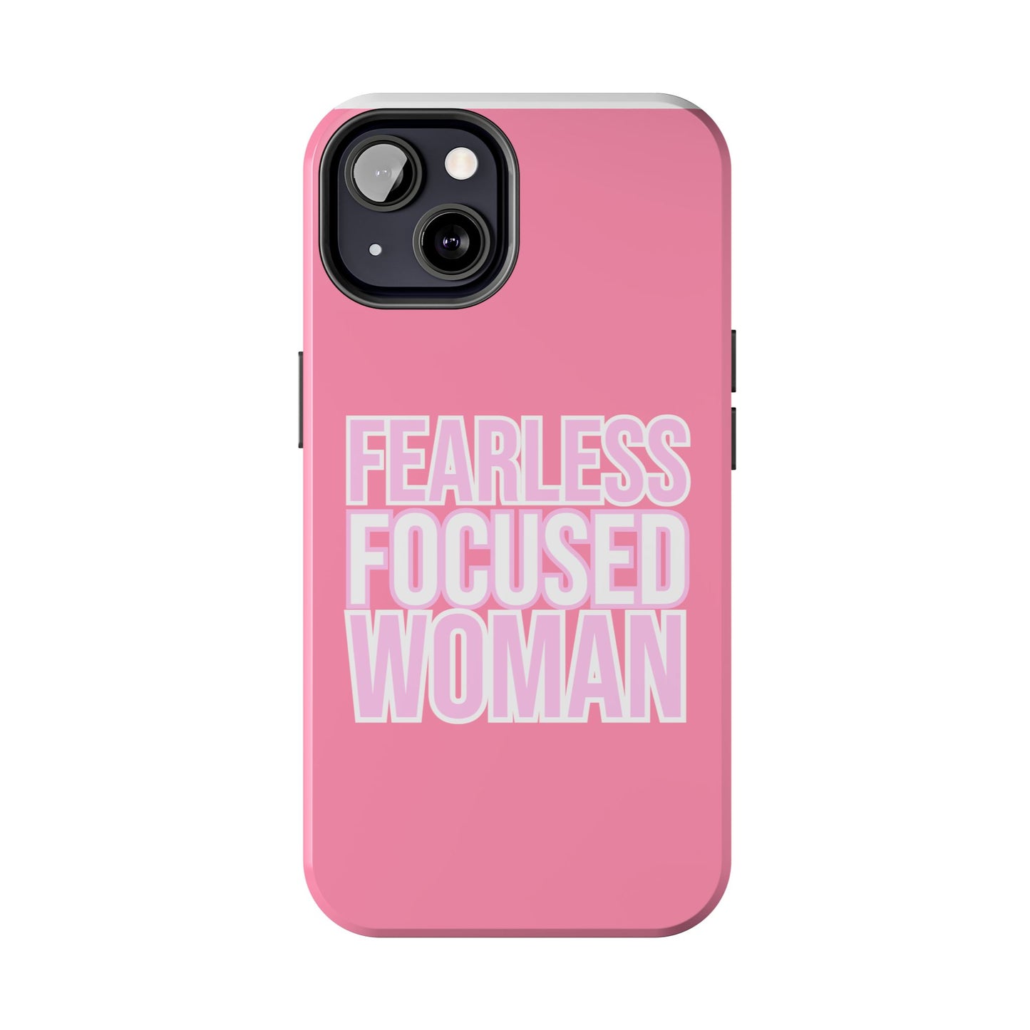 Fearless Focused Woman Phonecase