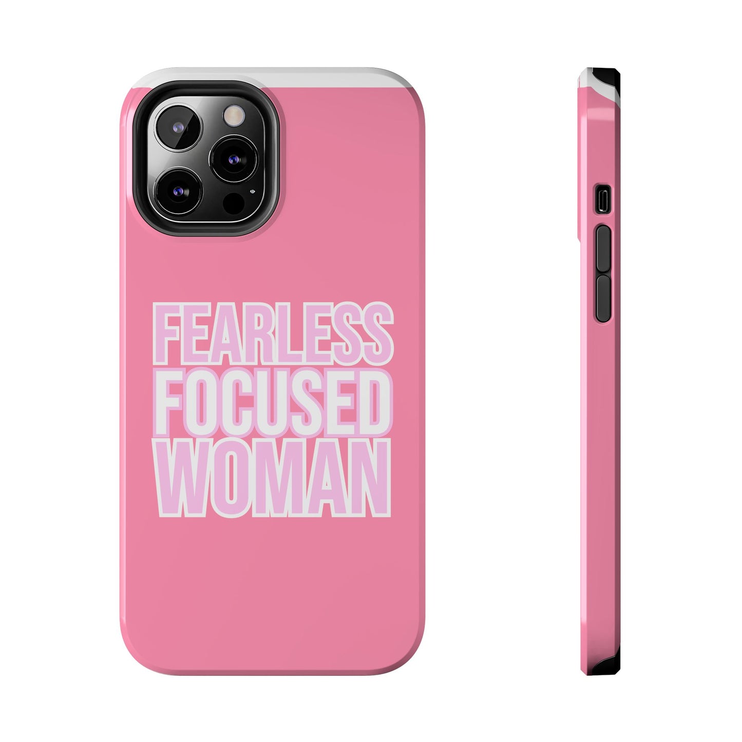 Fearless Focused Woman Phonecase