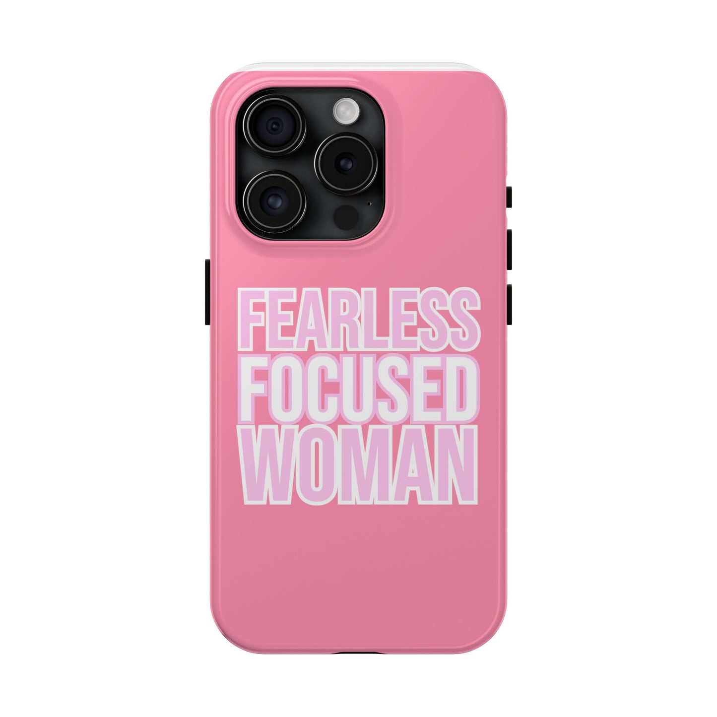 Fearless Focused Woman Phonecase