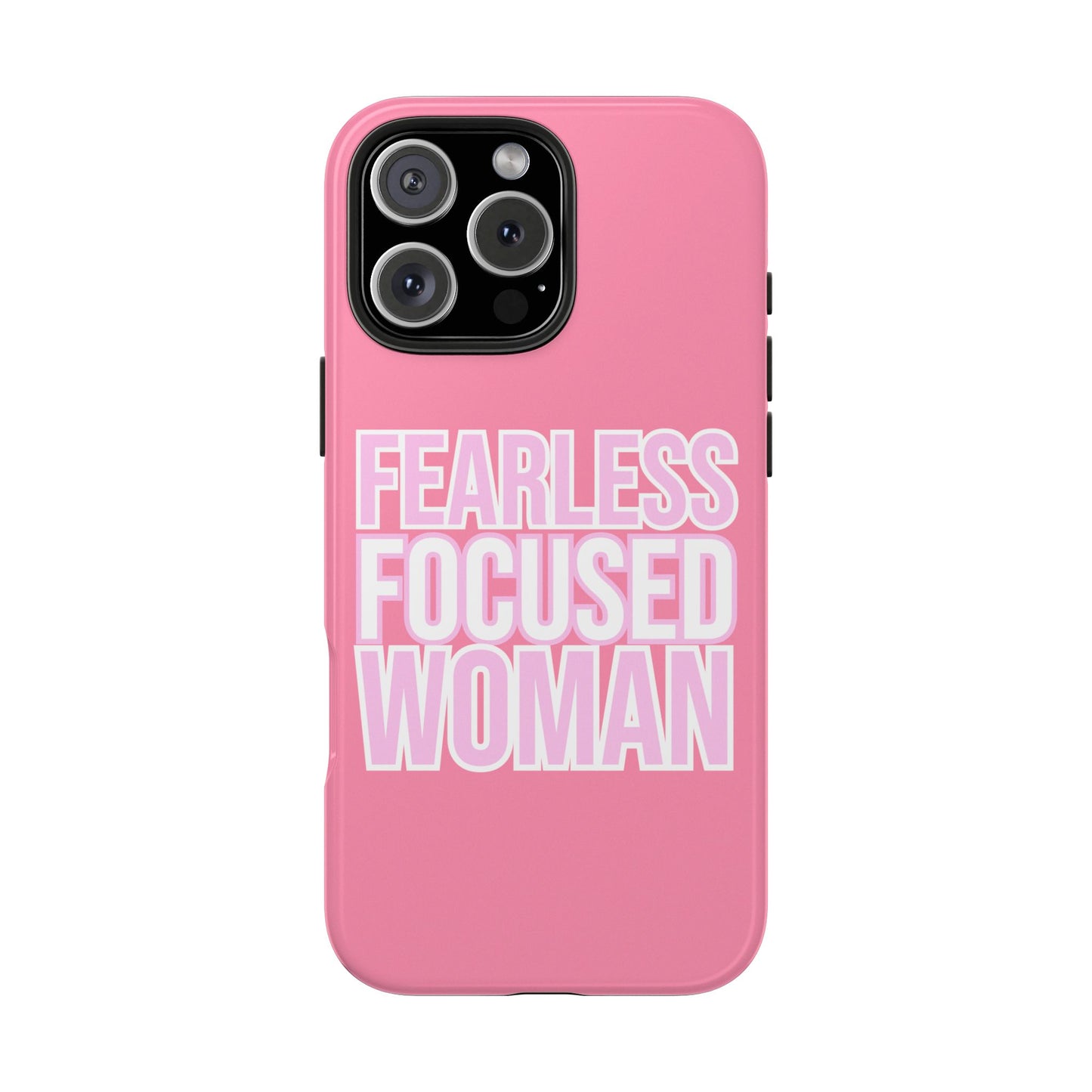 Fearless Focused Woman Phonecase