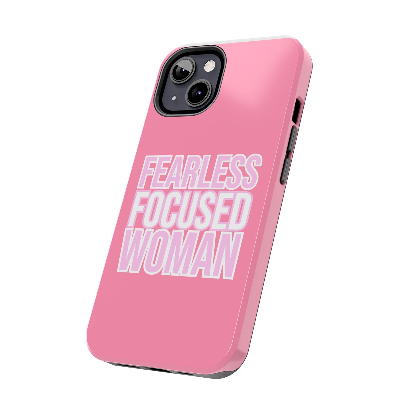 Fearless Focused Woman Phonecase