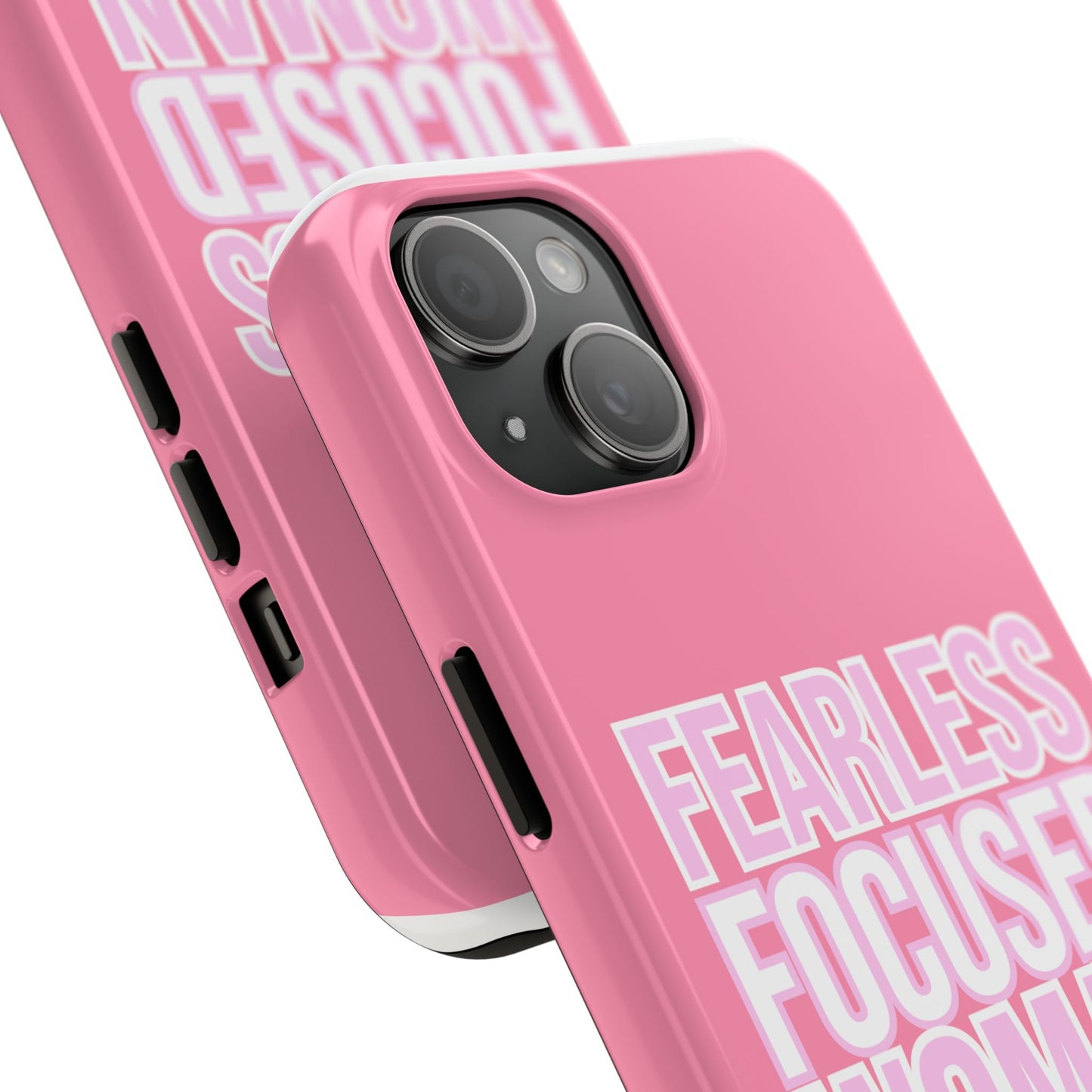 Fearless Focused Woman Phonecase