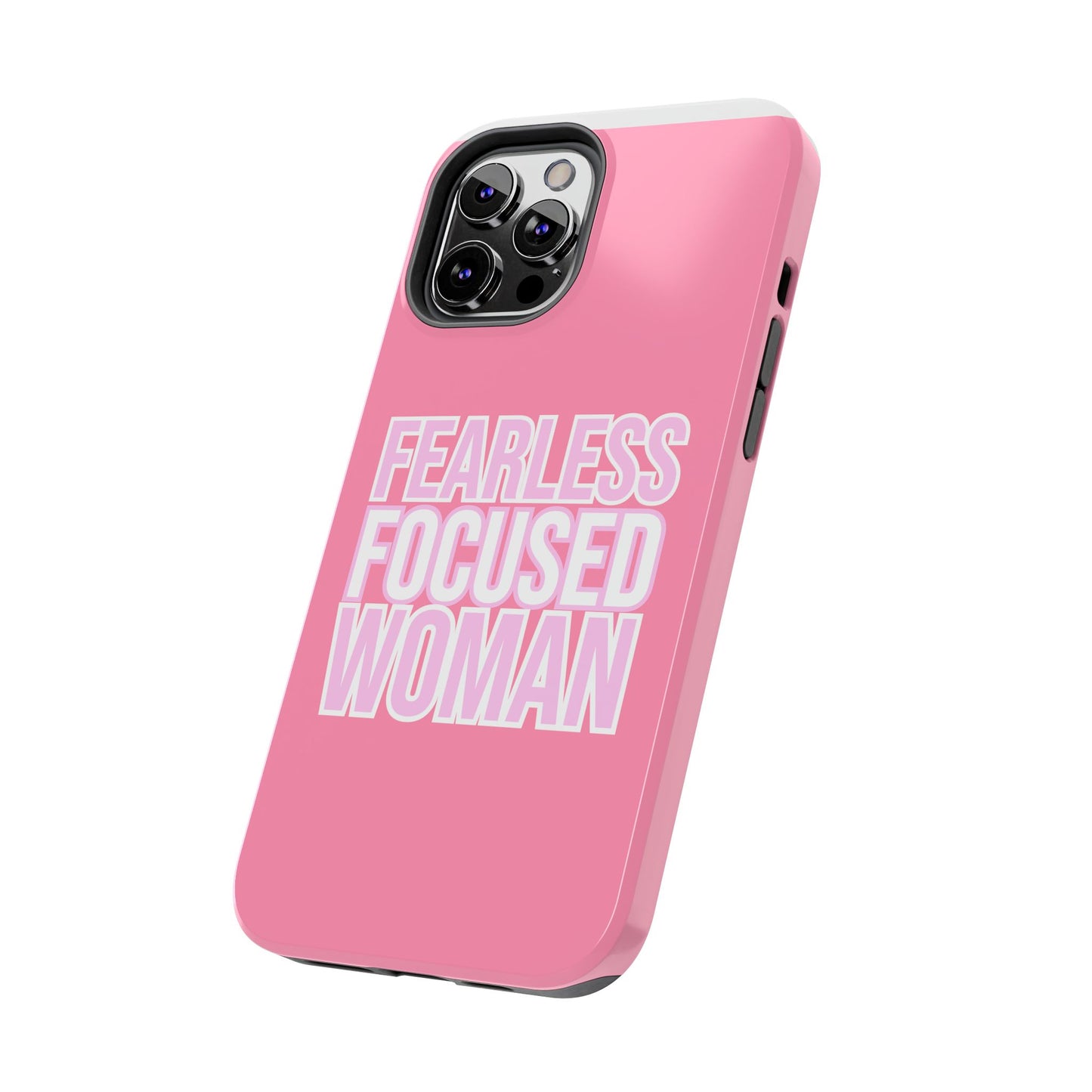 Fearless Focused Woman Phonecase