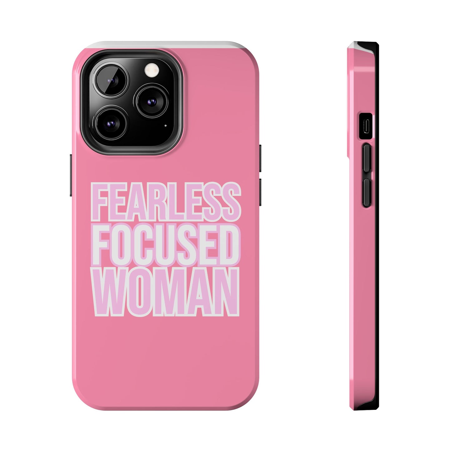 Fearless Focused Woman Phonecase