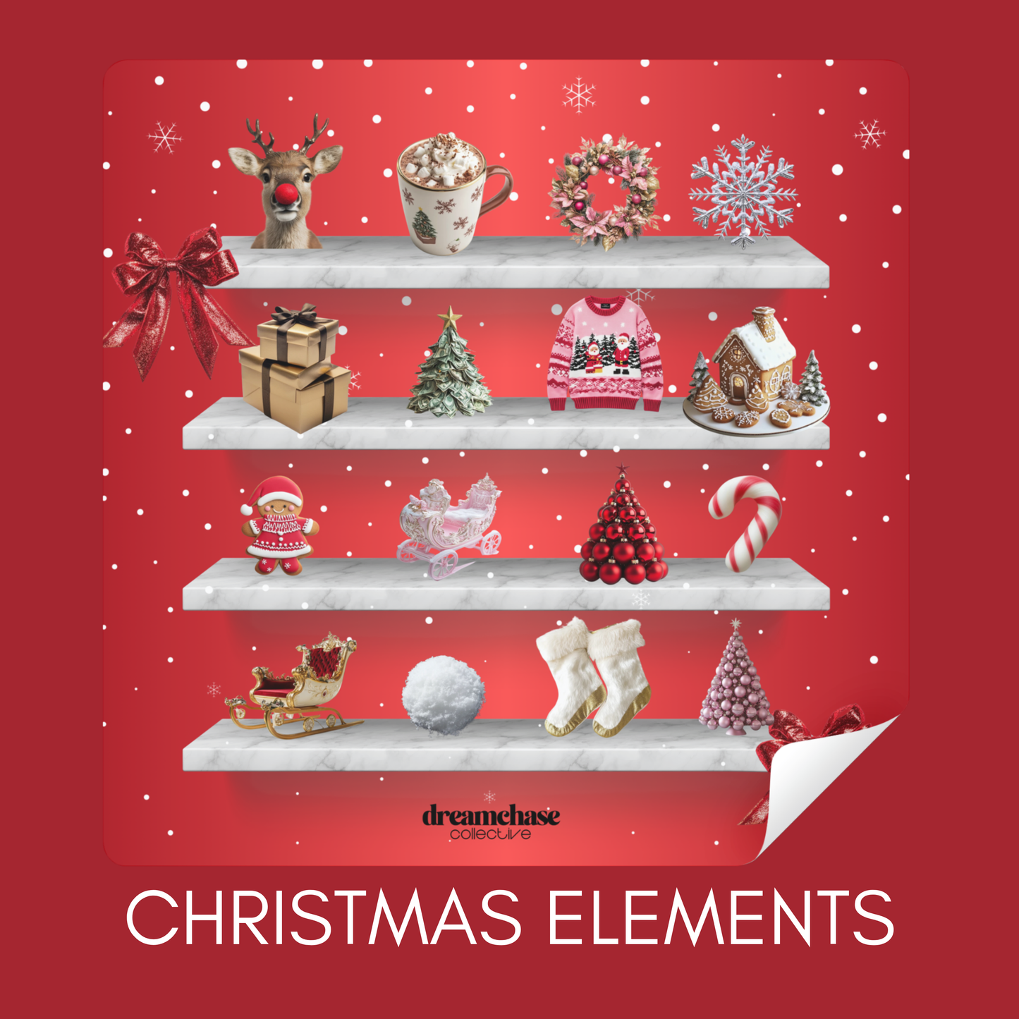 50+ Christmas Elements