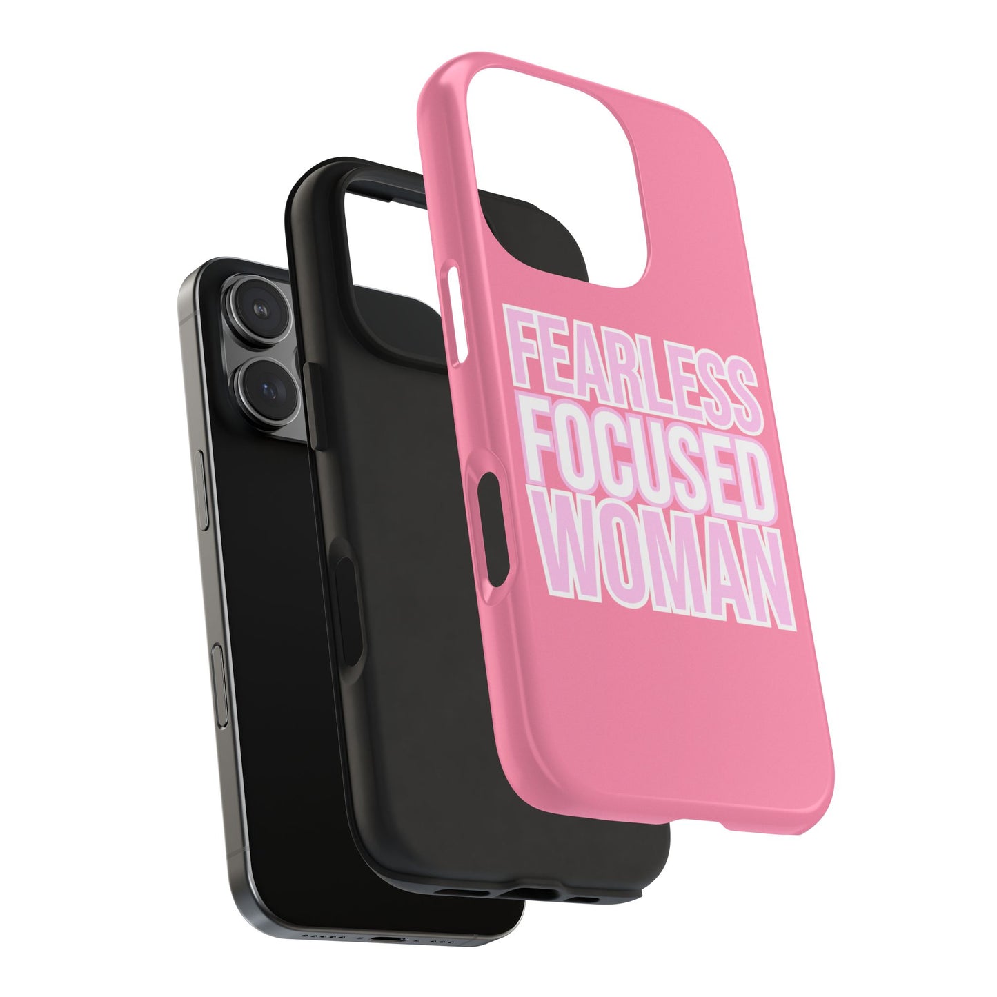 Fearless Focused Woman Phonecase