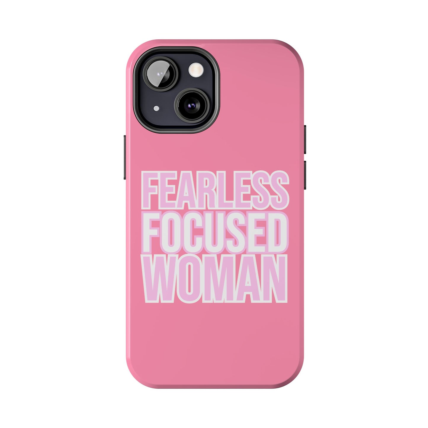 Fearless Focused Woman Phonecase