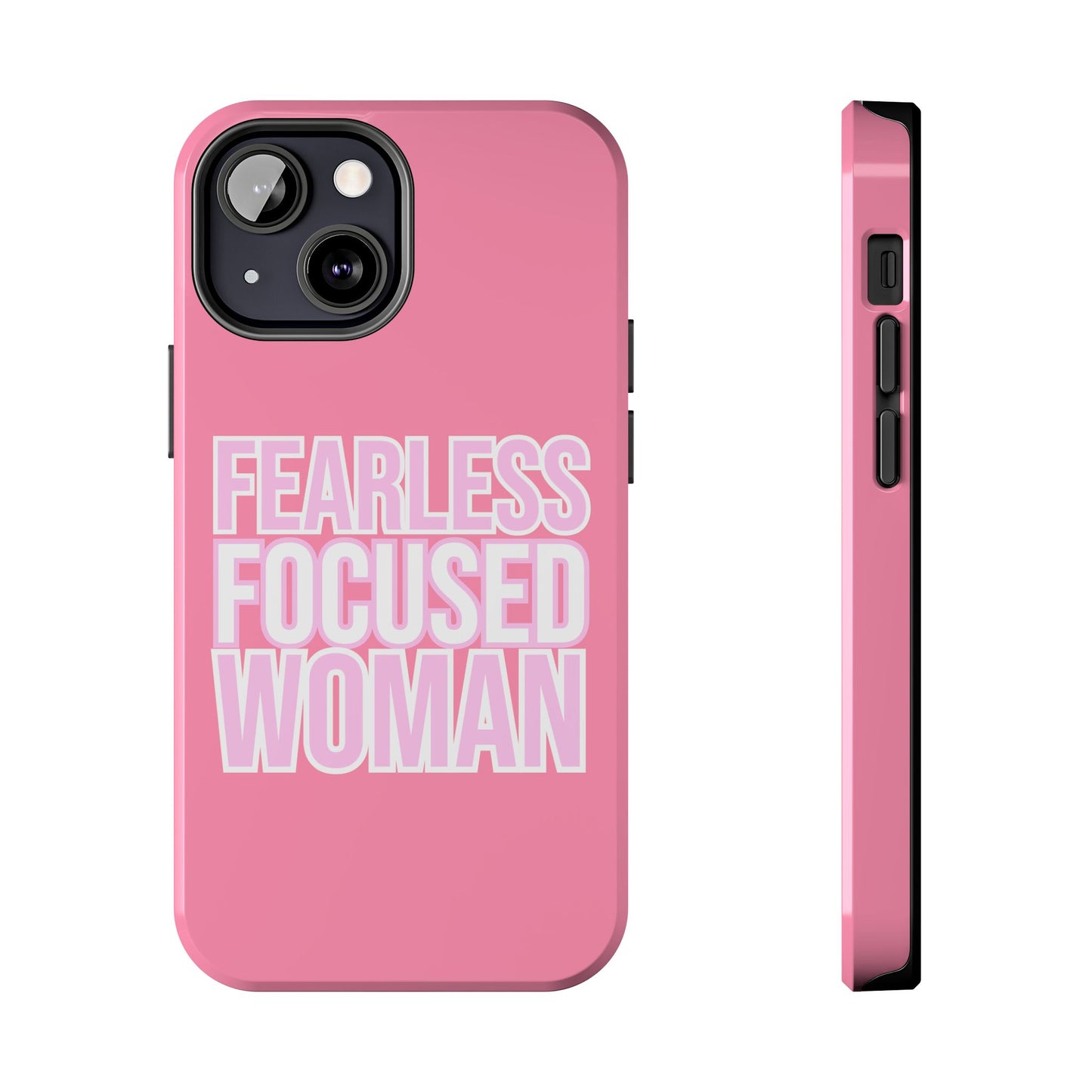 Fearless Focused Woman Phonecase