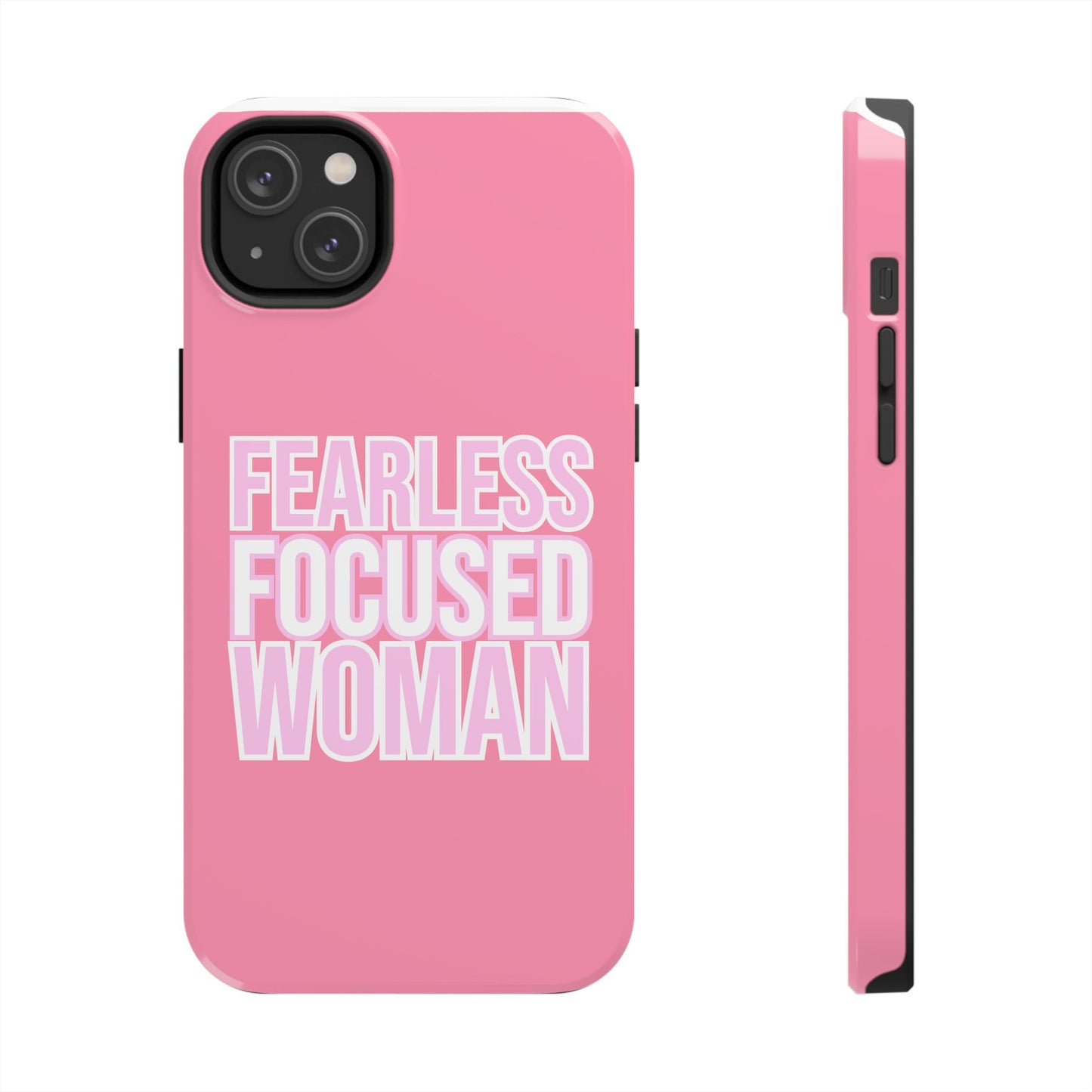 Fearless Focused Woman Phonecase