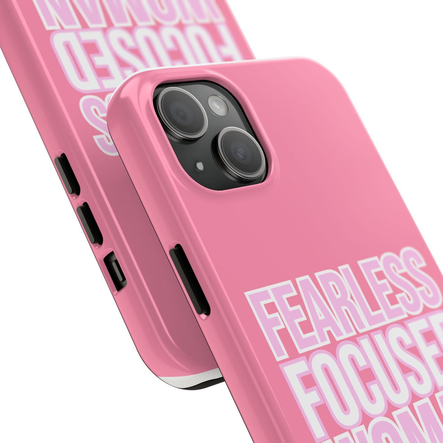 Fearless Focused Woman Phonecase