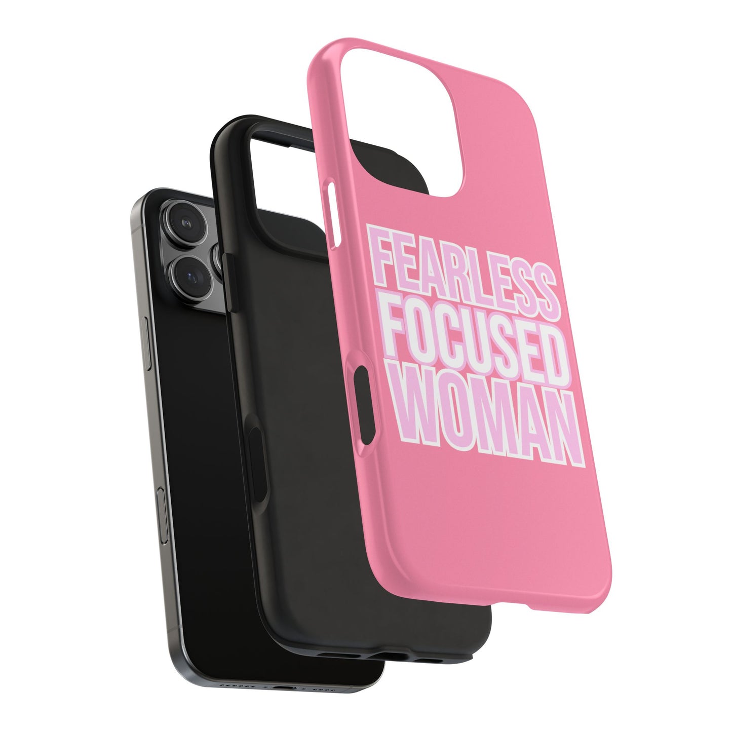 Fearless Focused Woman Phonecase