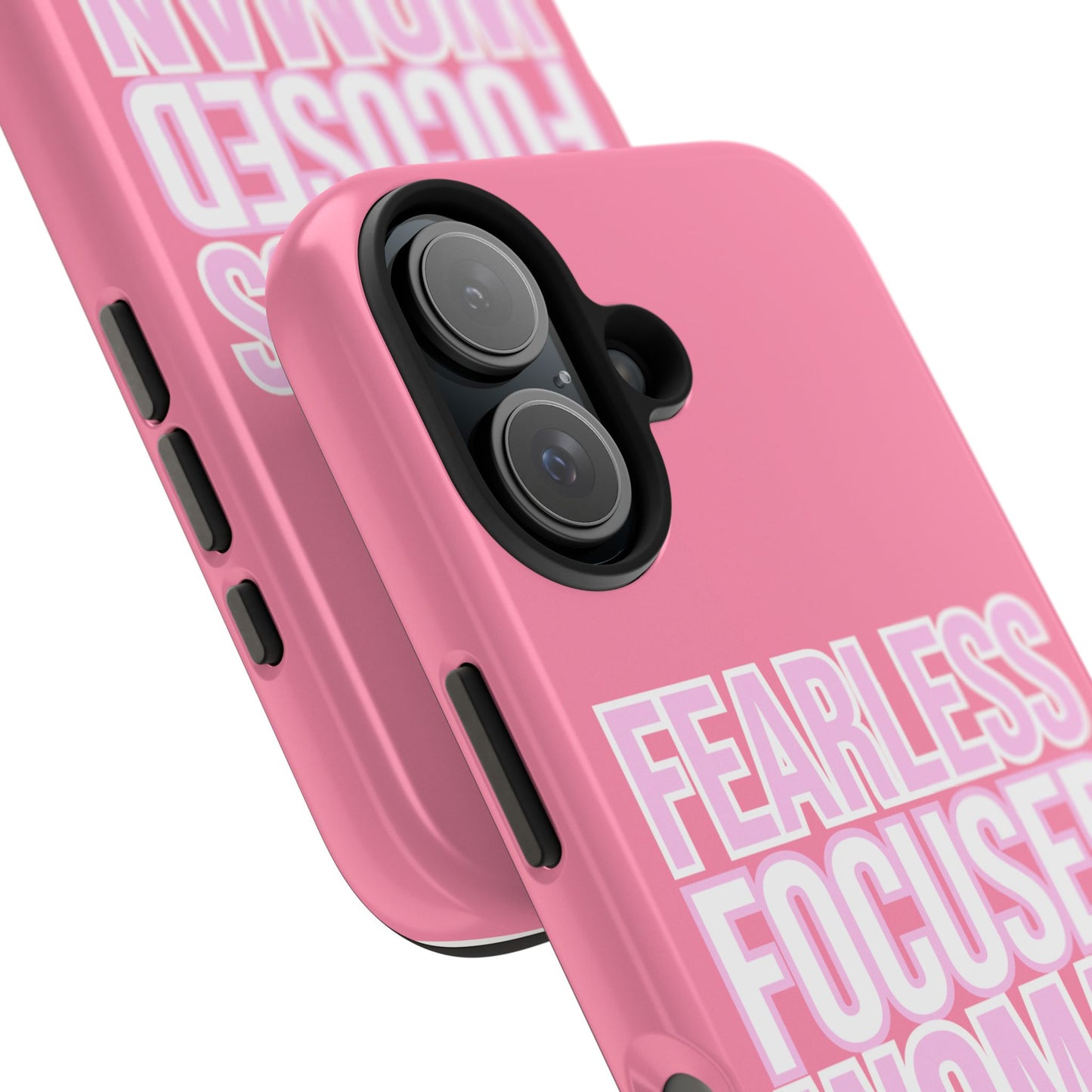 Fearless Focused Woman Phonecase