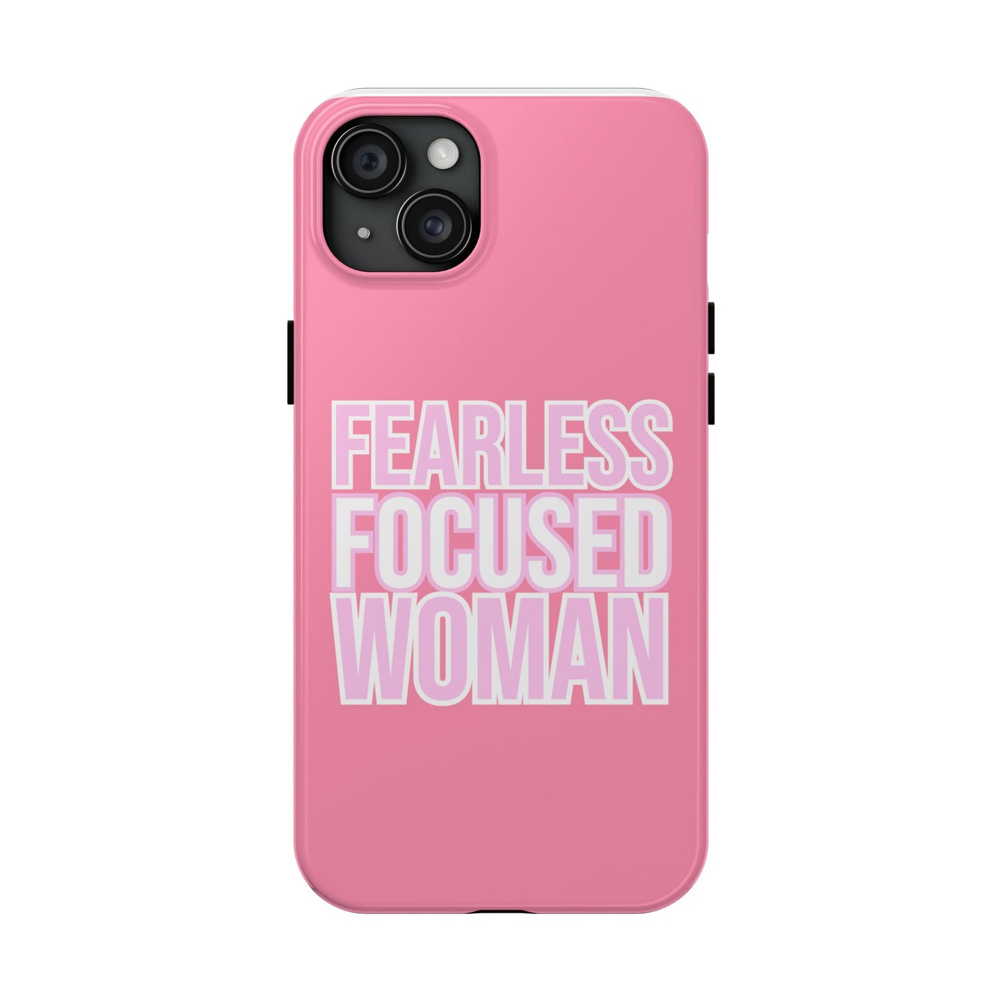 Fearless Focused Woman Phonecase