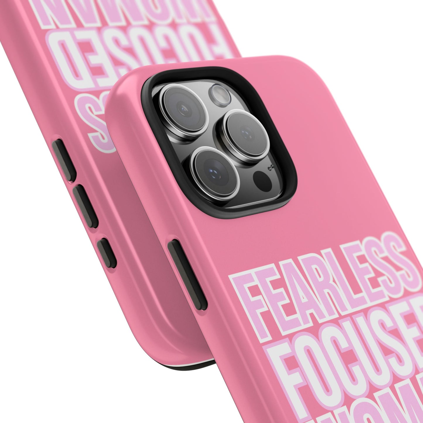 Fearless Focused Woman Phonecase