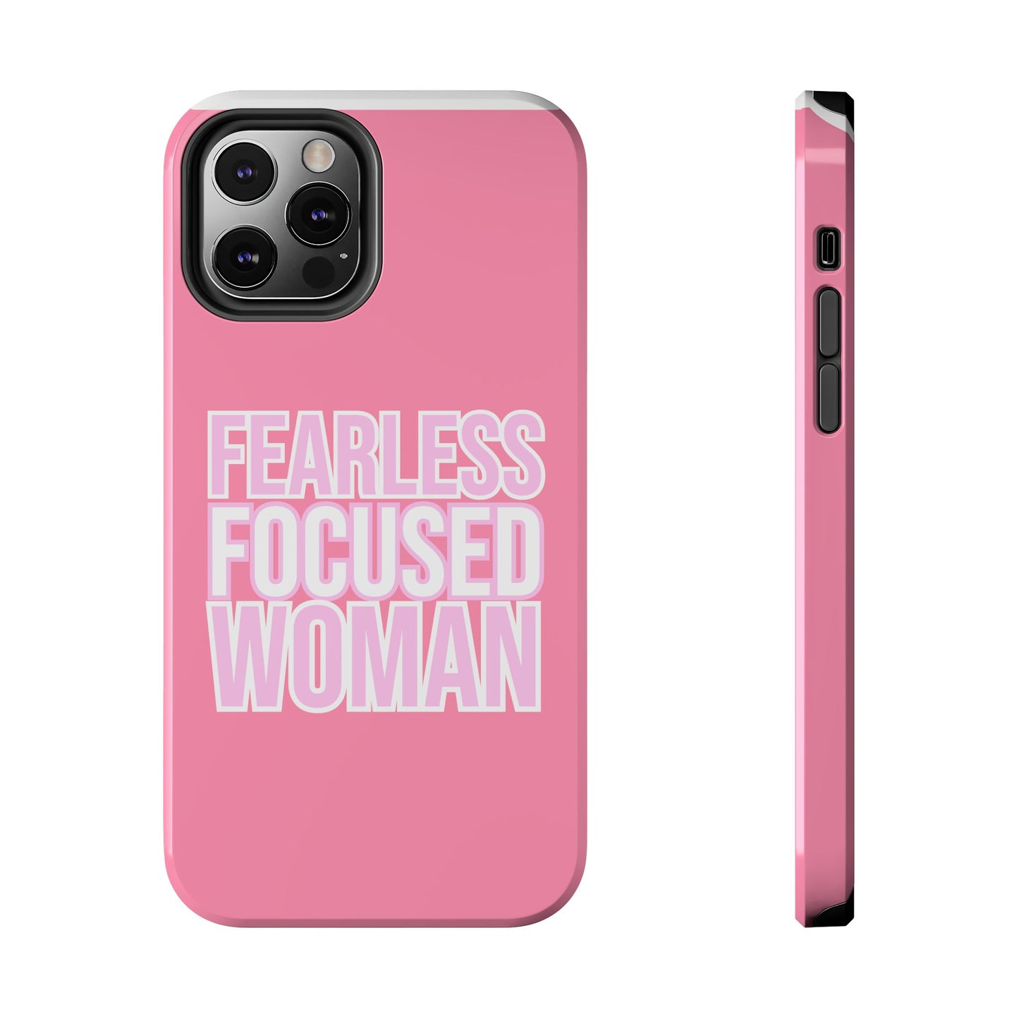 Fearless Focused Woman Phonecase