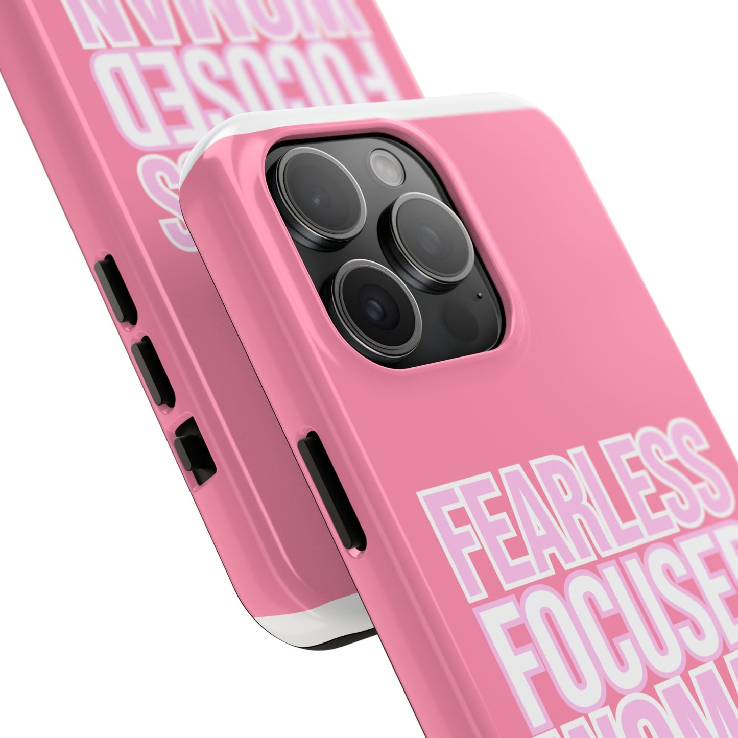 Fearless Focused Woman Phonecase