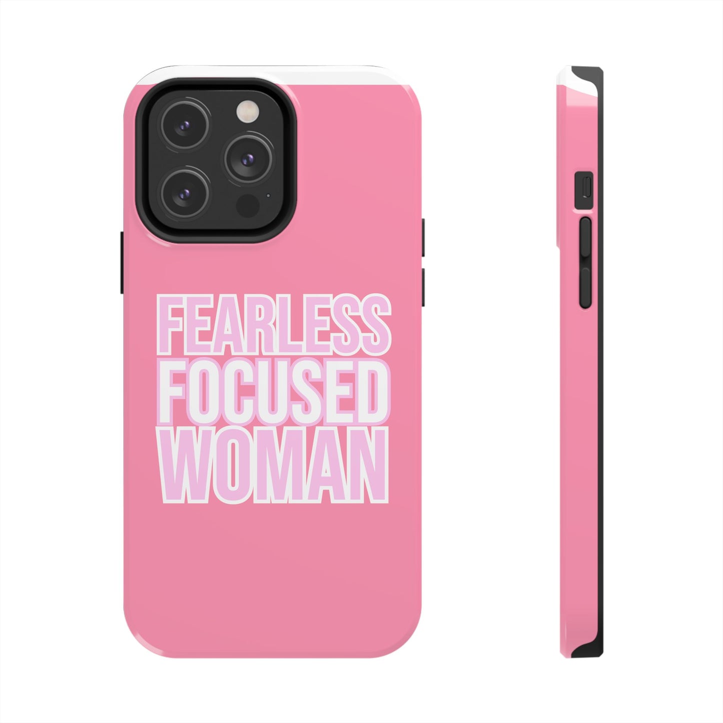 Fearless Focused Woman Phonecase