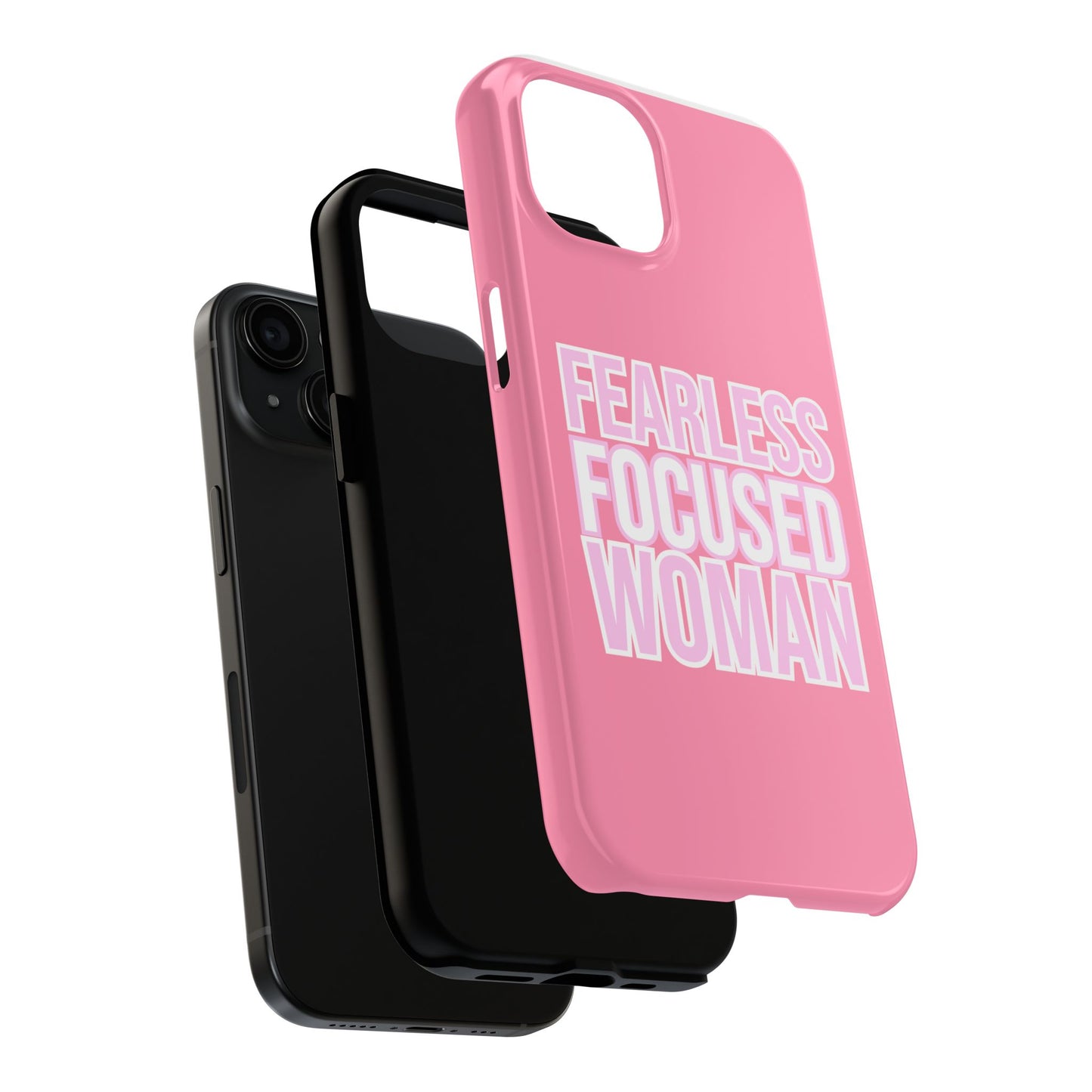 Fearless Focused Woman Phonecase