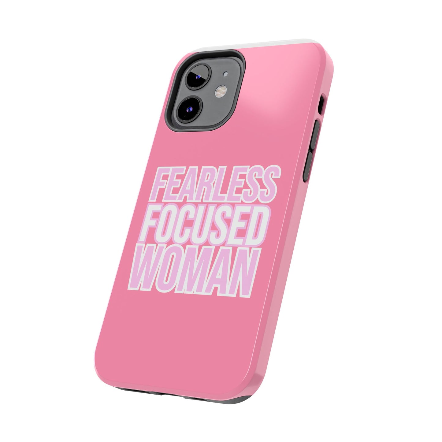 Fearless Focused Woman Phonecase