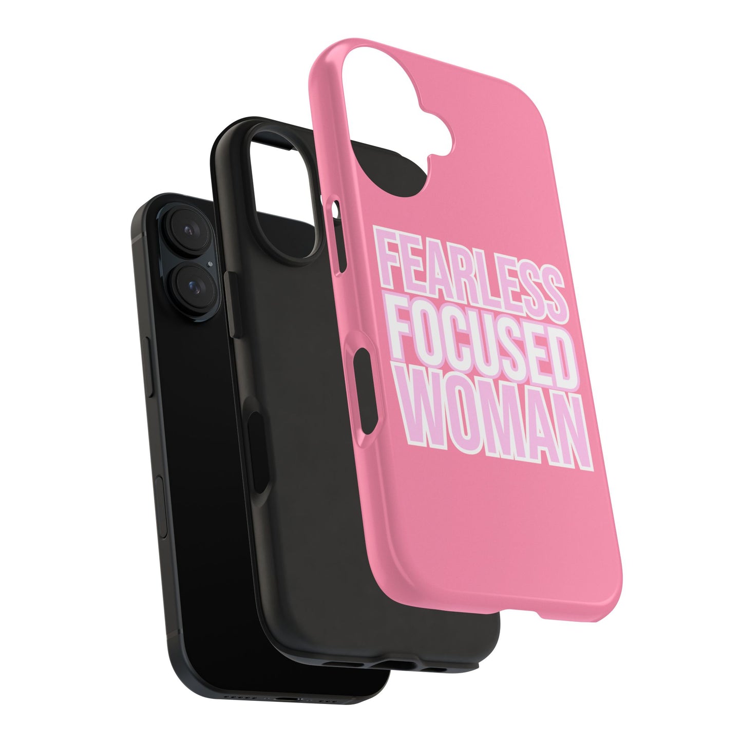 Fearless Focused Woman Phonecase