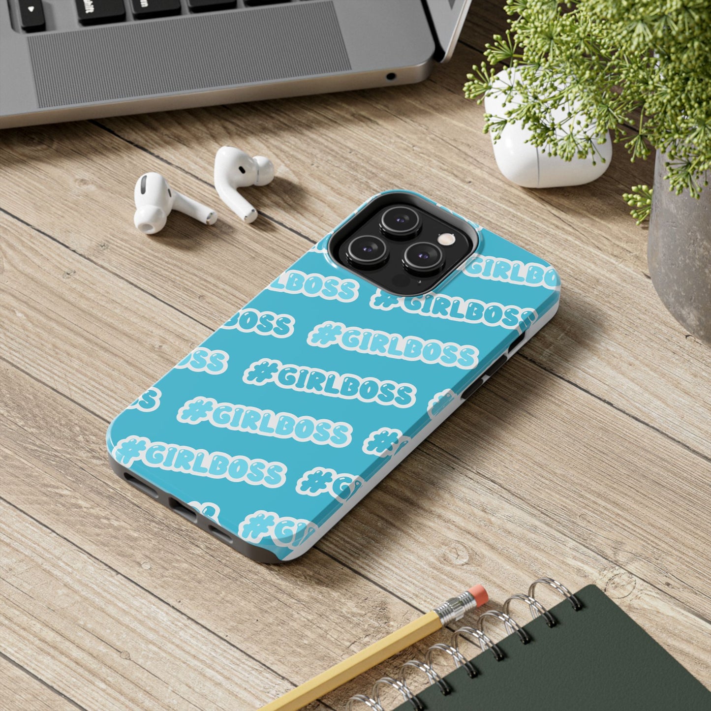 #GirlBoss Blue Phonecase