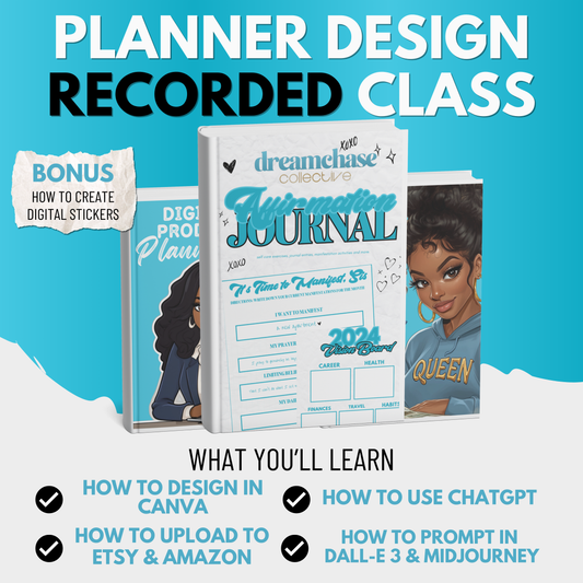 Planner Design Recorded Class