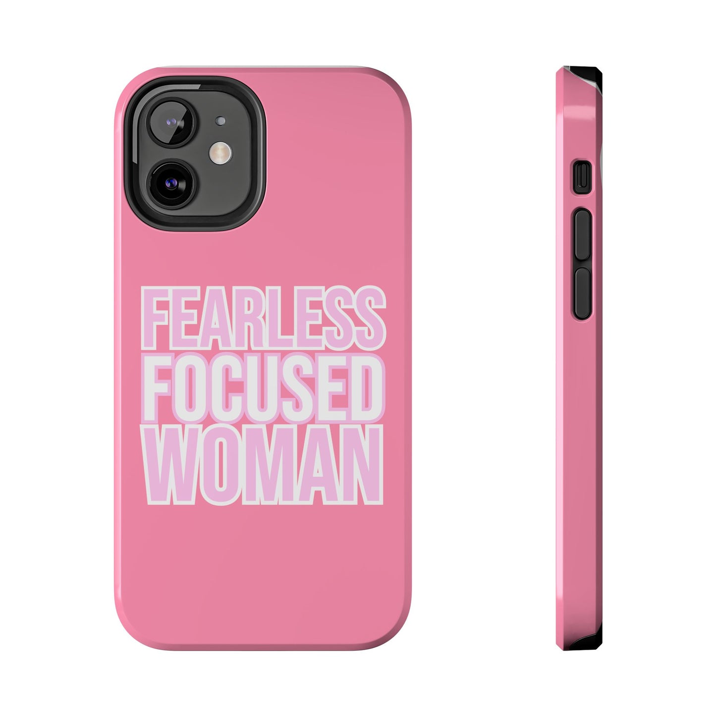 Fearless Focused Woman Phonecase