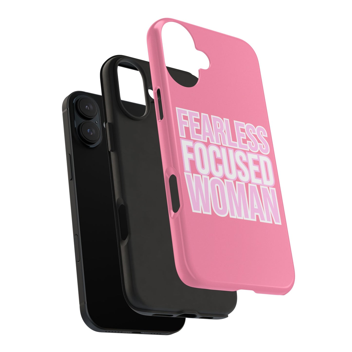 Fearless Focused Woman Phonecase