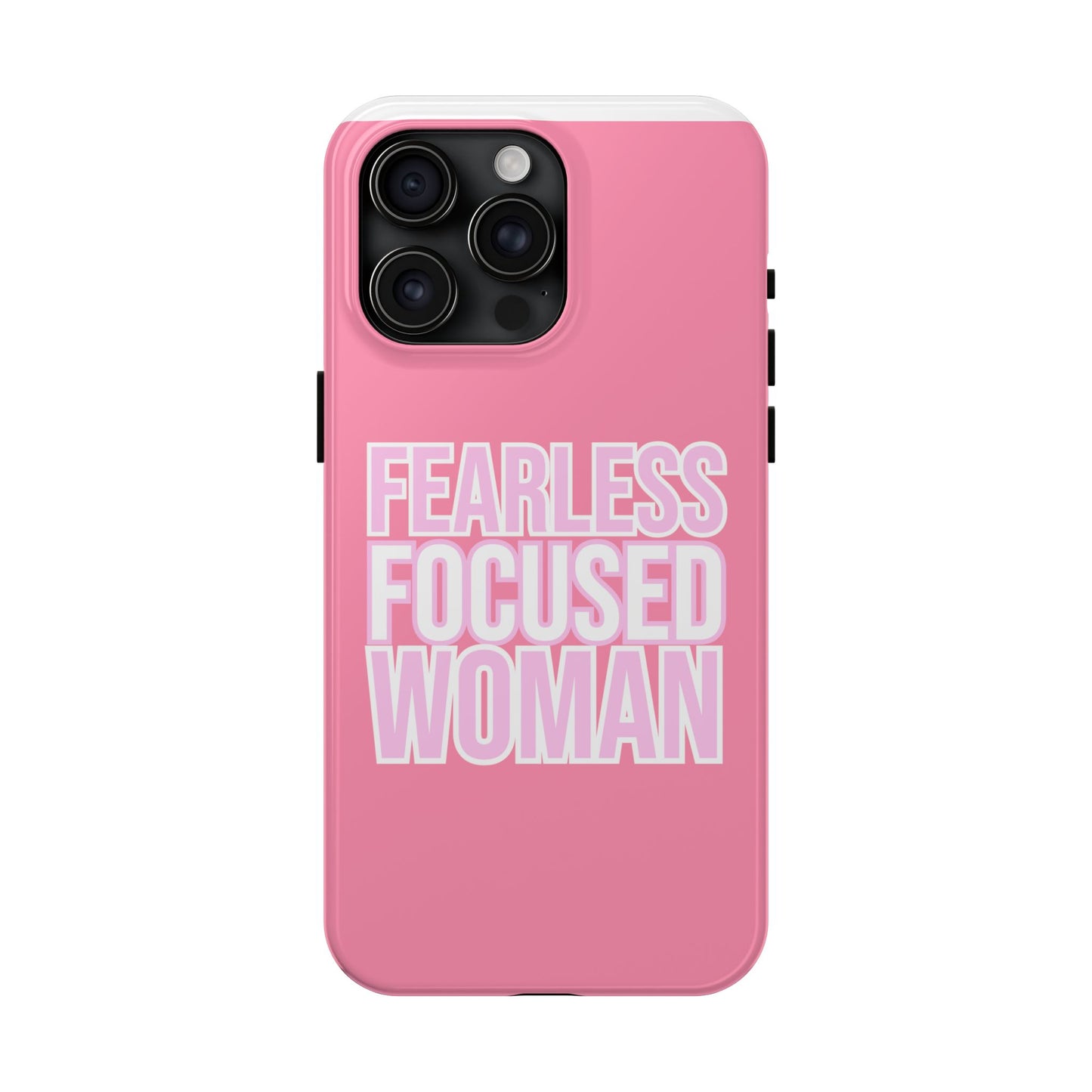 Fearless Focused Woman Phonecase