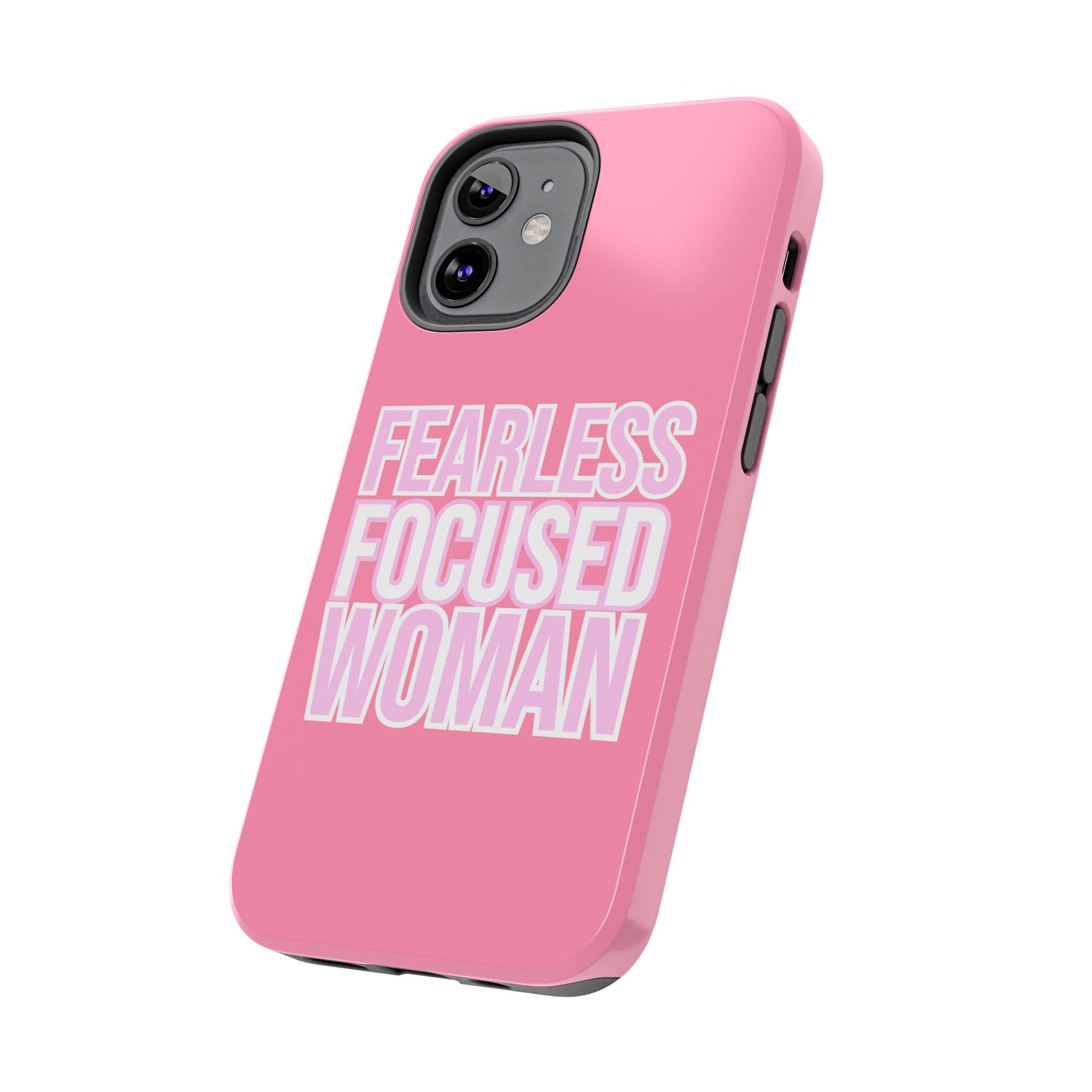 Fearless Focused Woman Phonecase