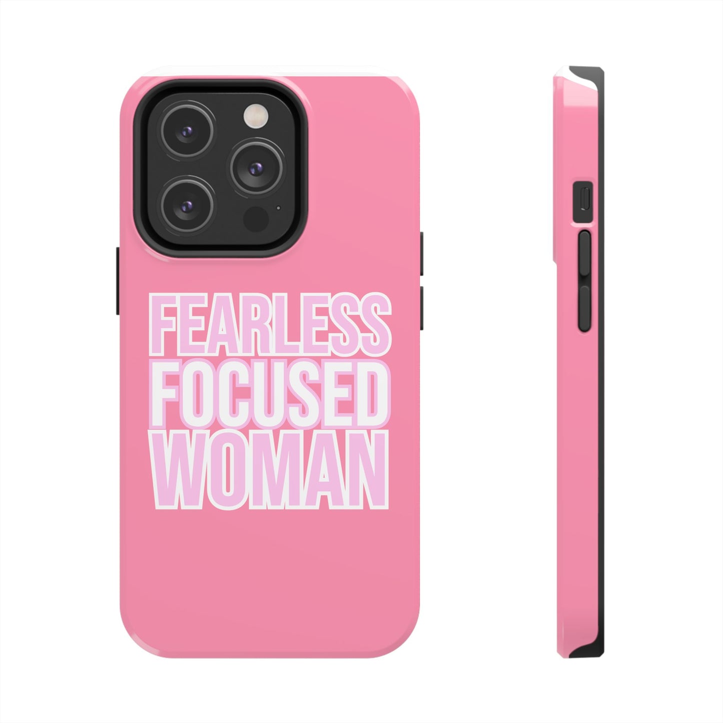 Fearless Focused Woman Phonecase