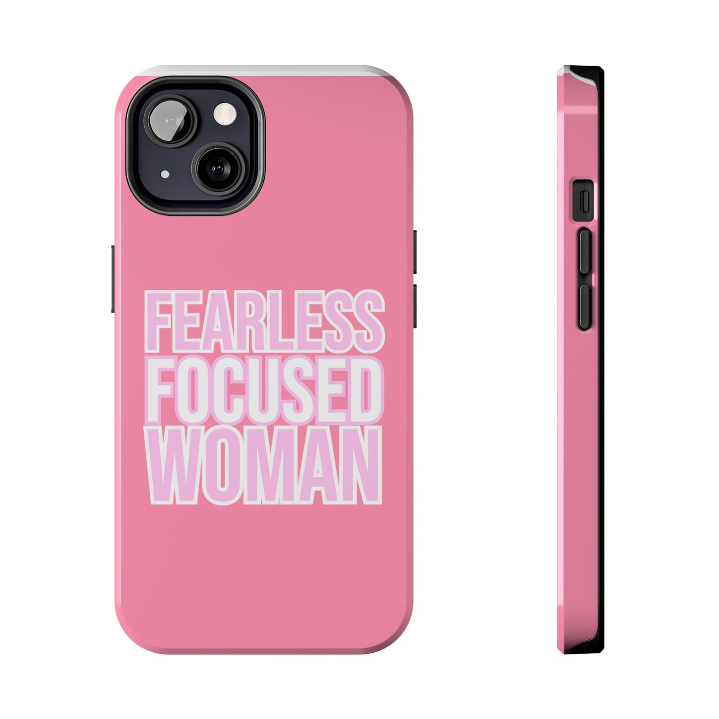 Fearless Focused Woman Phonecase