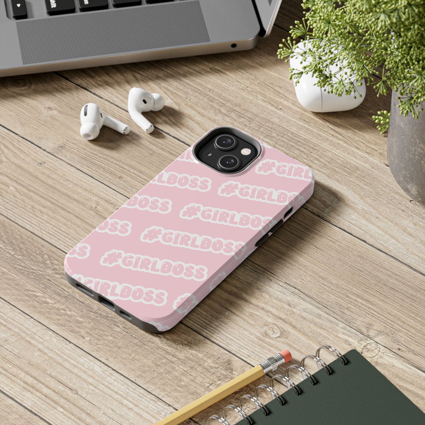 #GirlBoss Pink Phonecase