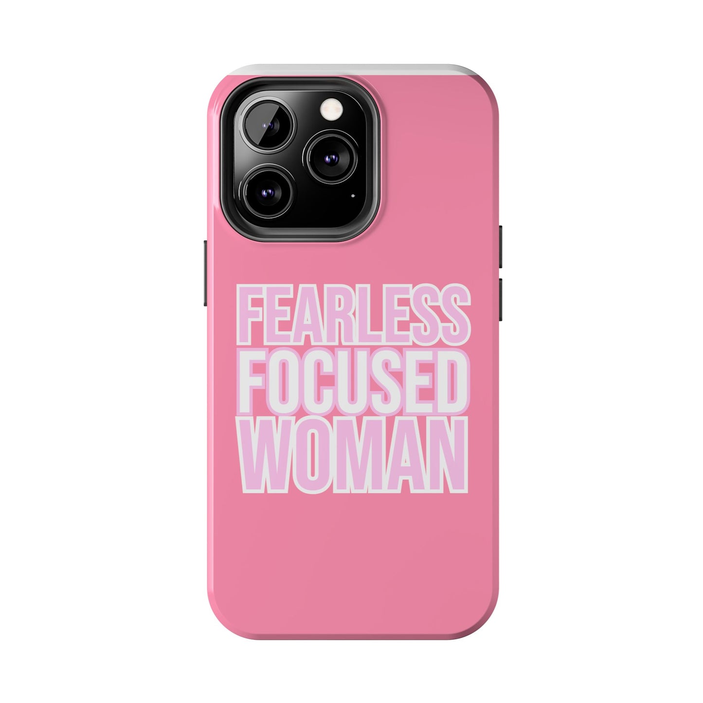 Fearless Focused Woman Phonecase