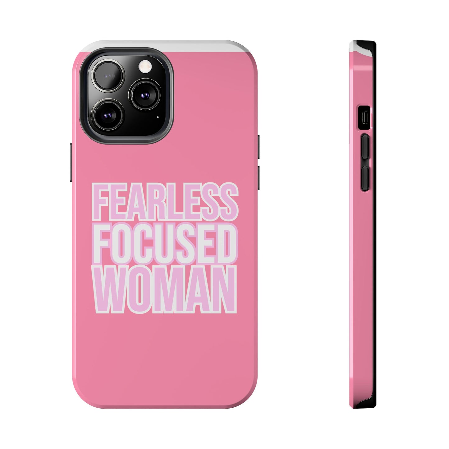 Fearless Focused Woman Phonecase