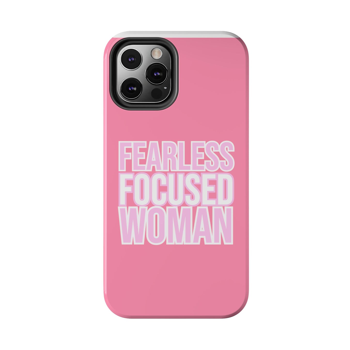 Fearless Focused Woman Phonecase