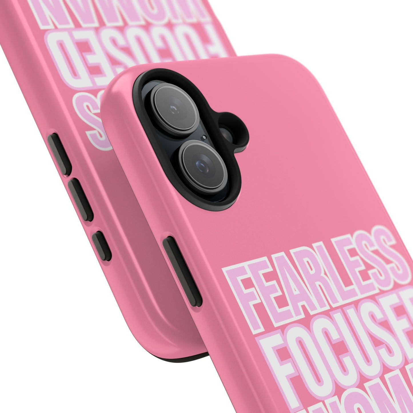 Fearless Focused Woman Phonecase