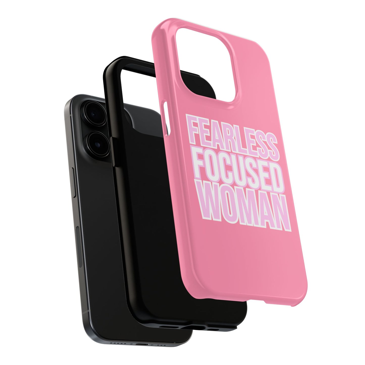 Fearless Focused Woman Phonecase