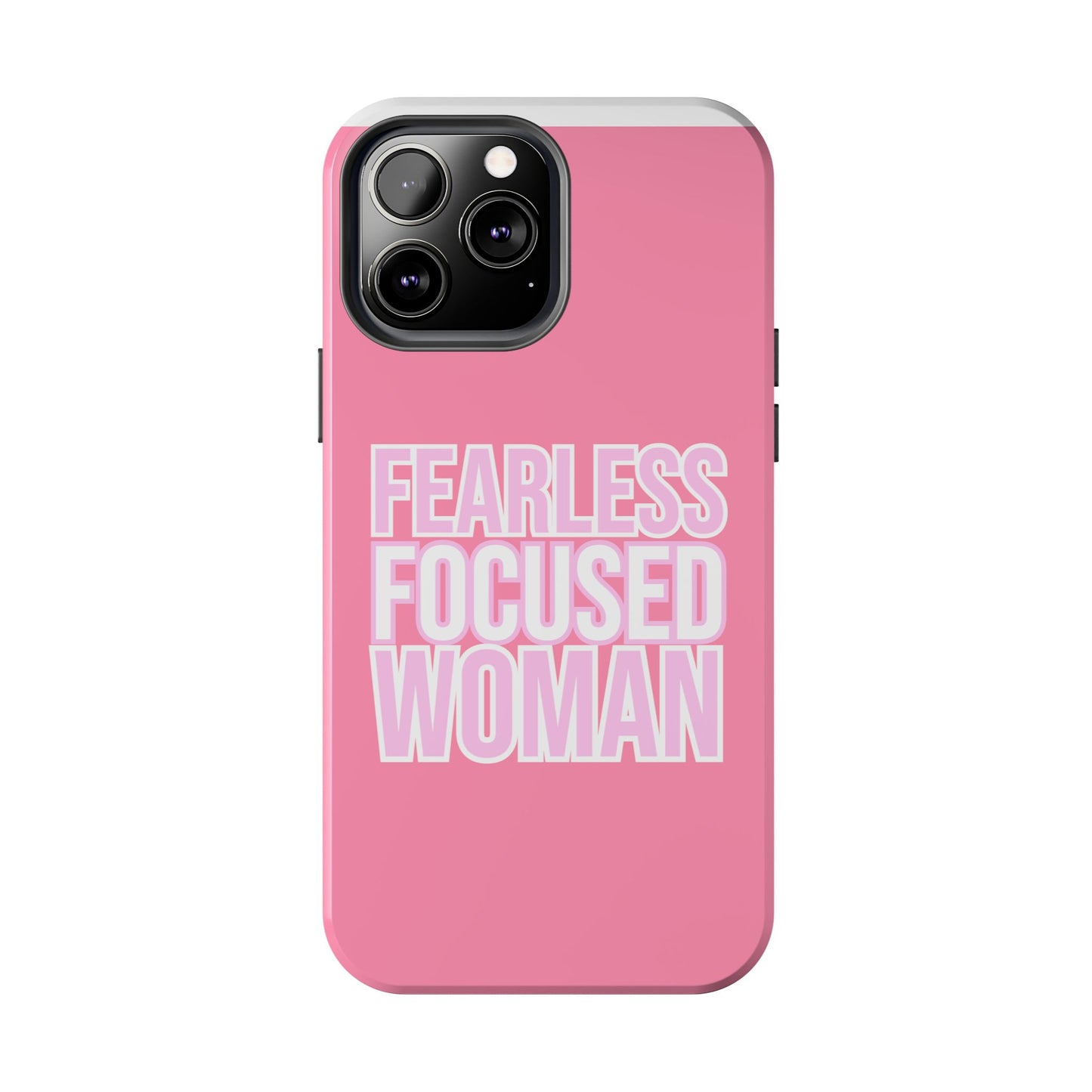 Fearless Focused Woman Phonecase