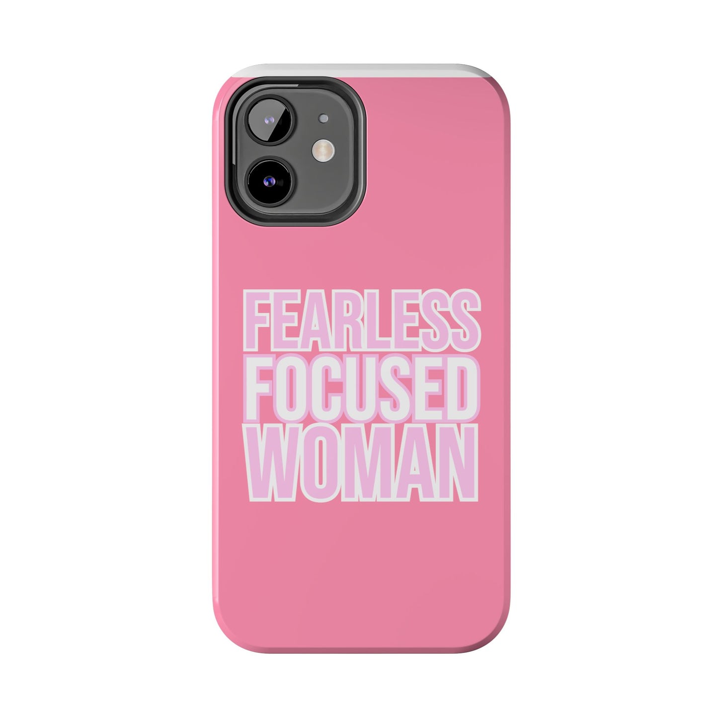 Fearless Focused Woman Phonecase