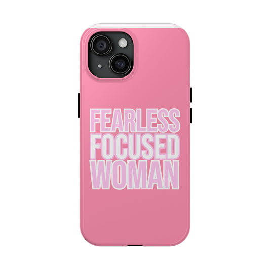 Fearless Focused Woman Phonecase