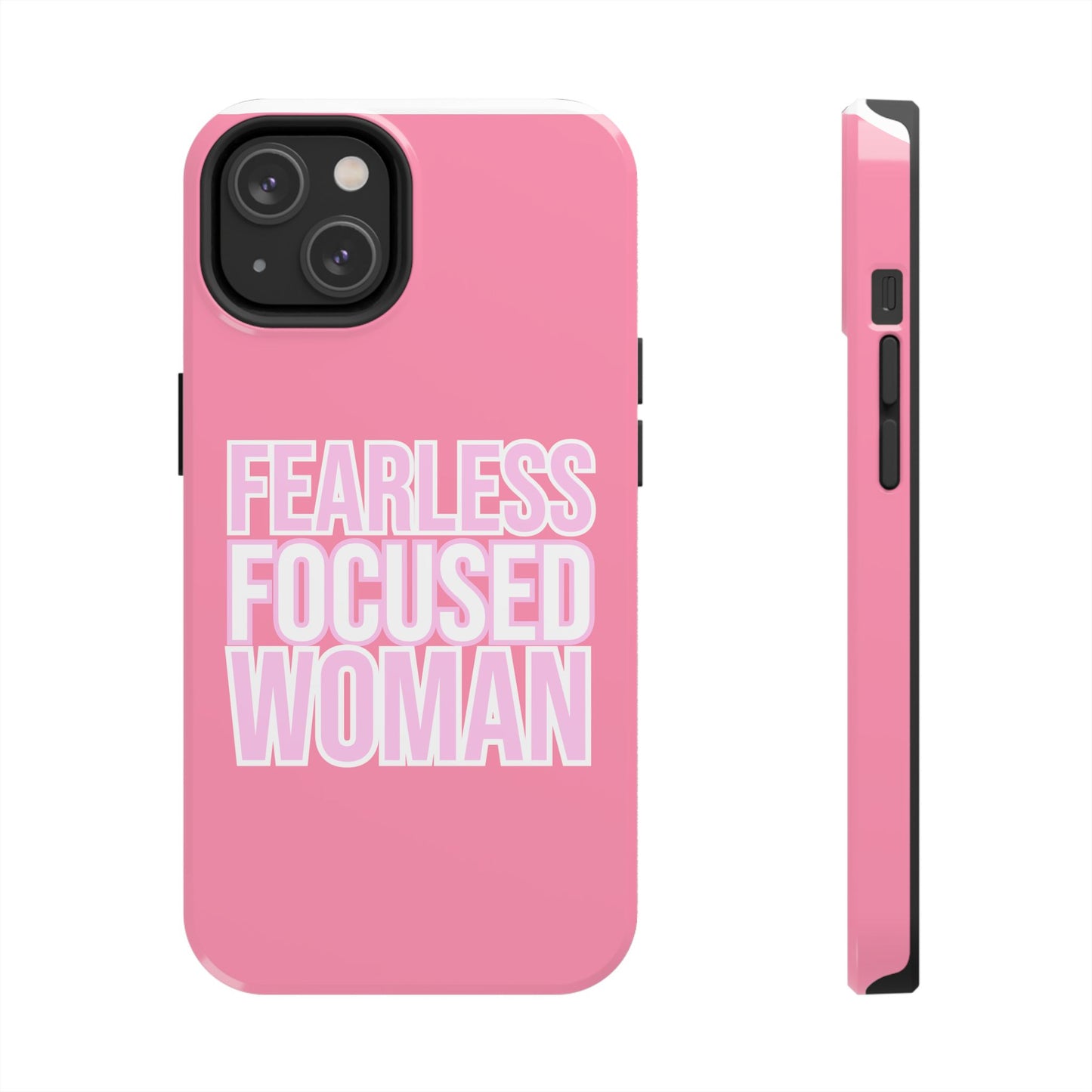 Fearless Focused Woman Phonecase