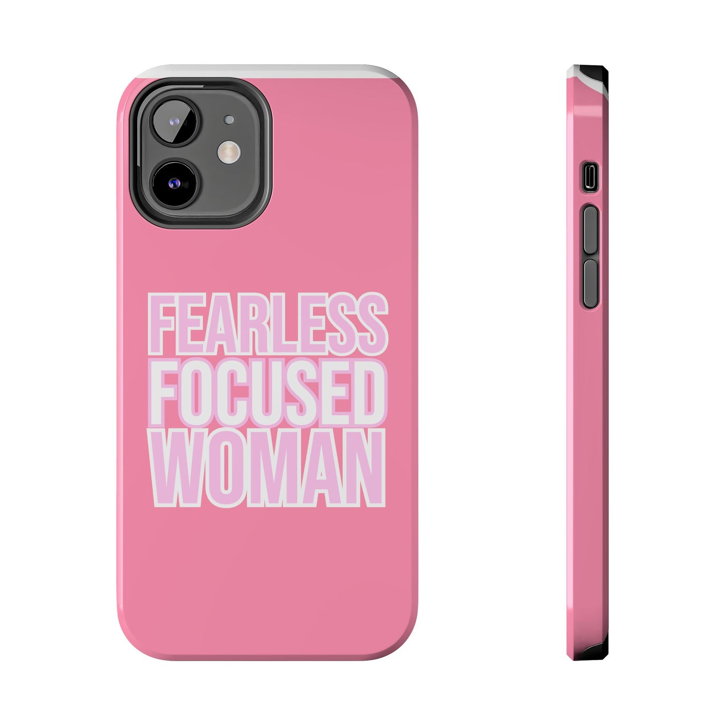 Fearless Focused Woman Phonecase