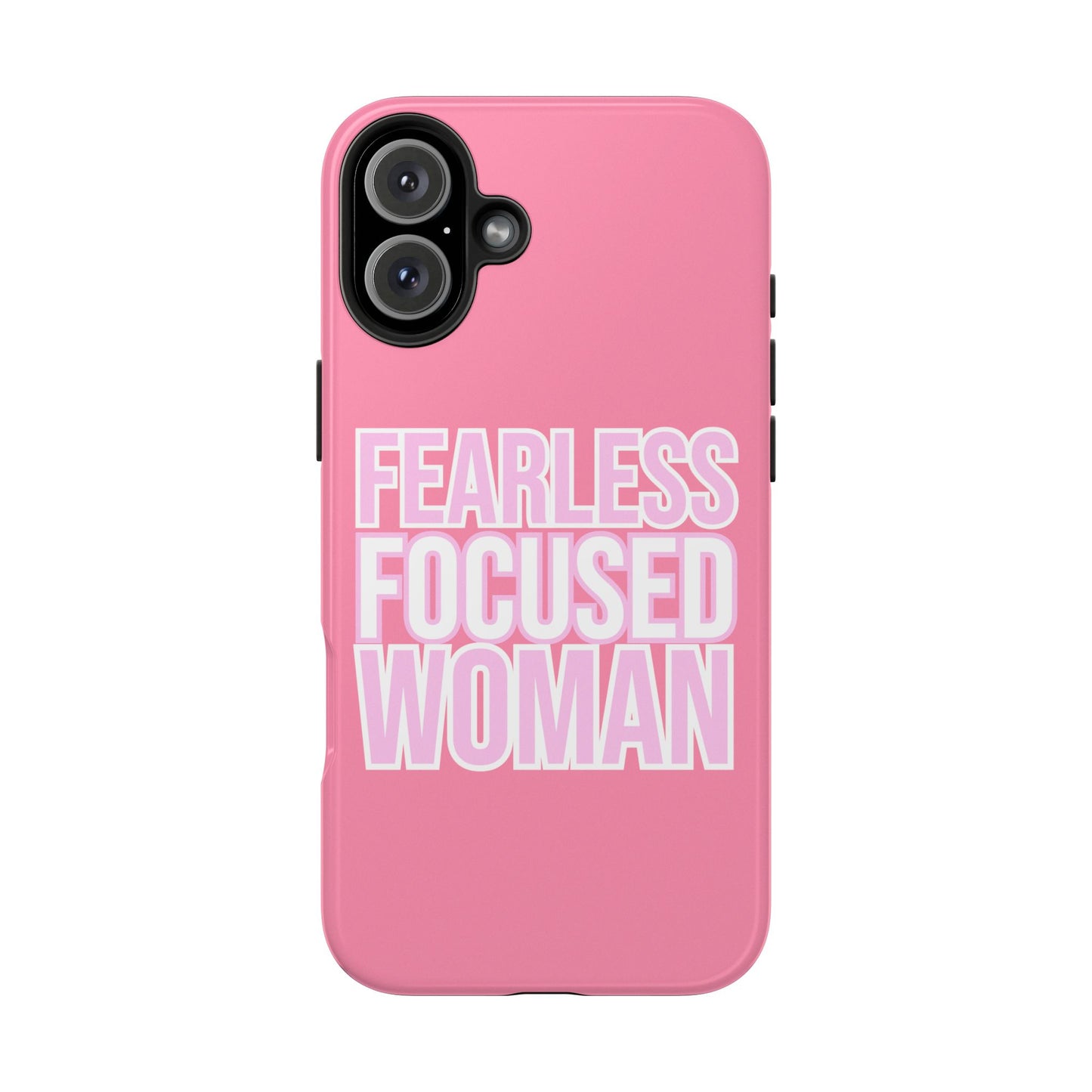 Fearless Focused Woman Phonecase