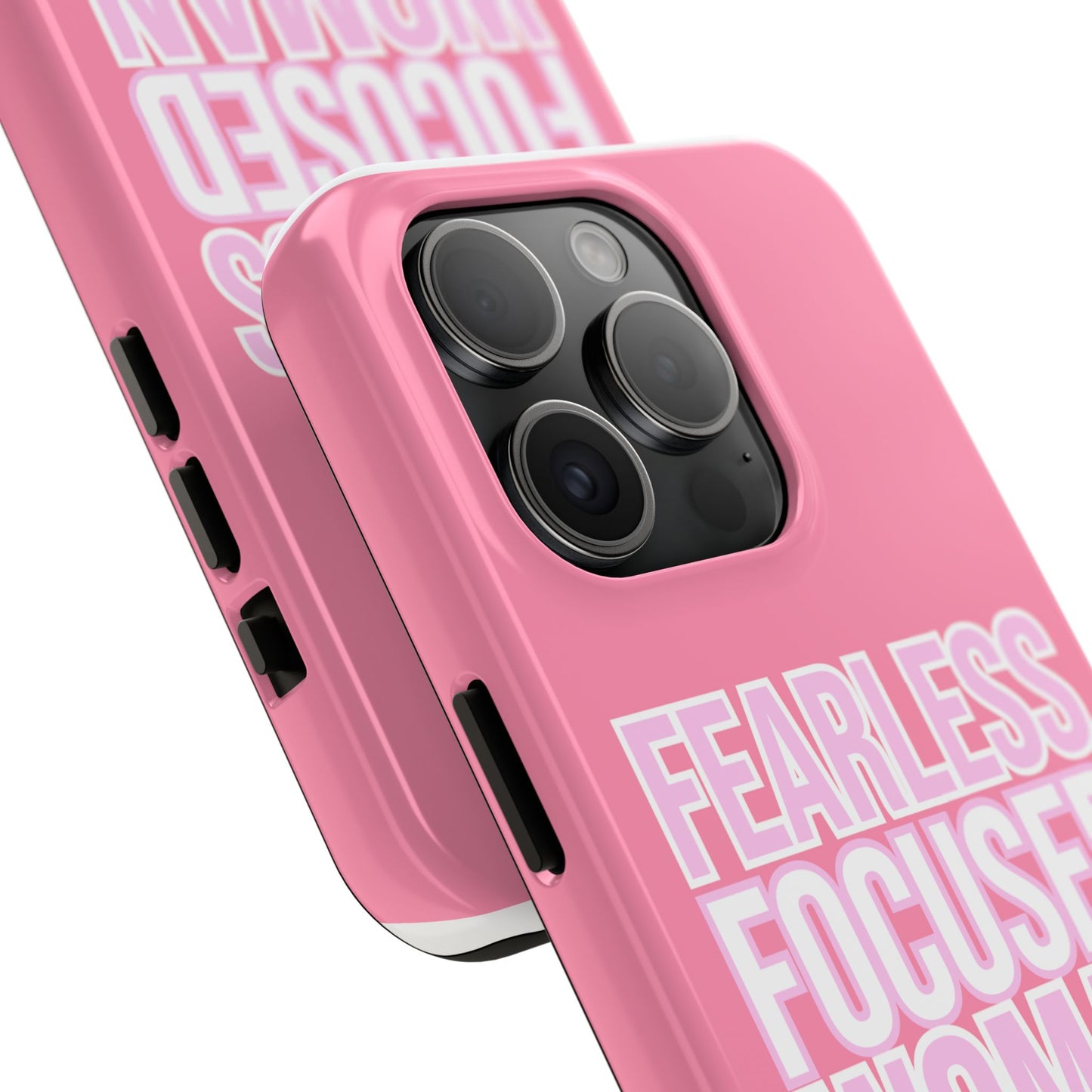 Fearless Focused Woman Phonecase