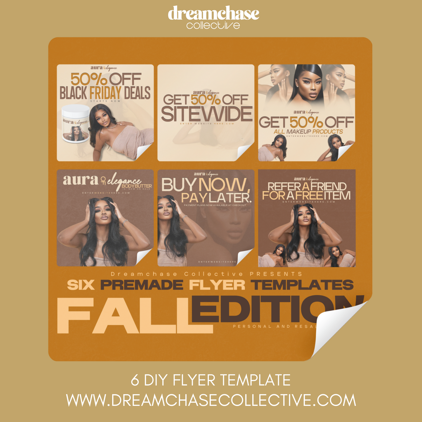 6 Fall Flyer Templates